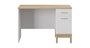 Hanah Home Etto - Mm1.44.02.U1 Escritorio de Estudio Madera y Roble Blanco